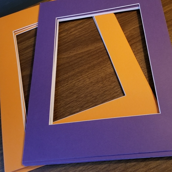 Small Bundle of (9) Frame Matting for Crafts. - Picture 5 of 8